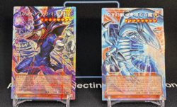 Yugioh Dark Magician Blue-Eyes White Dragon LOCH-JP001 LOCR-JP001 PSER OverFrame - Image 3