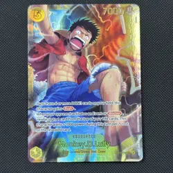 Monkey.D.Luffy OP15-119 SEC English Adventure On Kami’s Island One Piece TCG - Image 1