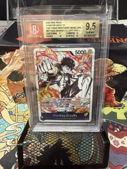 One Piece 2024 Starter Deck #13 ST13003 Monkey D. Luffy BGS 9.5 - Image 1