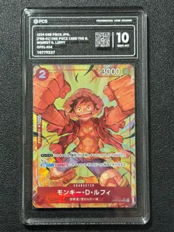 ONE PIECE PCG10 MONKEY D. LUFFY OP01-024 SR 2024 Japanese - Image 1