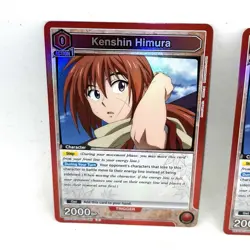 Union Arena: Rurouni Kenshin Kenshin Himura Box Topper UE11BT/RNK-1-085 FOIL X3 - Image 2