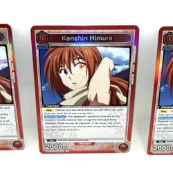 Union Arena: Rurouni Kenshin Kenshin Himura Box Topper UE11BT/RNK-1-085 FOIL X3 - Image 3