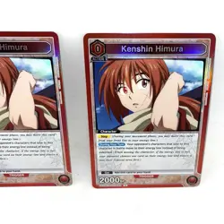 Union Arena: Rurouni Kenshin Kenshin Himura Box Topper UE11BT/RNK-1-085 FOIL X3 - Image 4