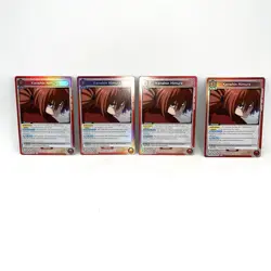 Union Arena Rurouni Kenshin Kenshin Himura Rare Foil UE11BT/RNK-1-088 Playset X4 - Image 1