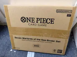 One Piece Card Game Seven Warlords of the Sea Binder Set Factory Sealed [ENG] - Image 1