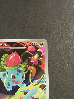 Ivysaur 134/132 Illustration Rare Pokemon Card Mega Evolution Holo Full Art - NM - Image 4