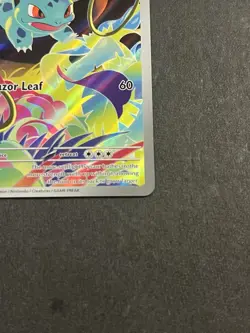 Ivysaur 134/132 Illustration Rare Pokemon Card Mega Evolution Holo Full Art - NM - Image 5