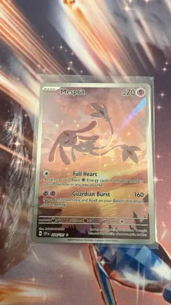 Pokemon TCG Mesprit Illustration Rare Holo Card 204/191 Sv08: Surging Sparks NM - Image 1