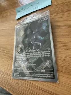 SEALED Mewtwo 052 Scarlet & Violet Promo Holo Pokemon TCG Card Psychic 130 HP - Image 4