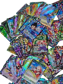 Huge Lot of Rare Holo Dragon Ball Super Card Game! All Holo Cards - Image 2