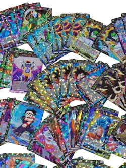 Huge Lot of Rare Holo Dragon Ball Super Card Game! All Holo Cards - Image 3