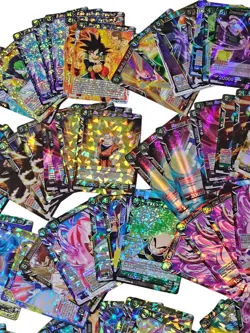Huge Lot of Rare Holo Dragon Ball Super Card Game! All Holo Cards - Image 4