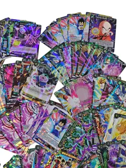 Huge Lot of Rare Holo Dragon Ball Super Card Game! All Holo Cards - Image 5