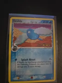 Pokemon Card Swablu 65/101 Reverse Holo Foil EX Dragon Frontiers EX - Image 1