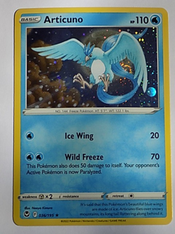 3 Card Set - Articuno 036/195 Moltres 021/172 Zapdos 048/185 Cosmos Holo Pokemon - Image 3