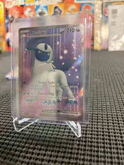 Pokemon TCG Absol EX Obsidian Flames Holo Ultra Rare Card 214/197 - Image 1