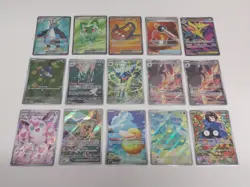 Pokemon Tcg Card Lot Ascended Heros & Phantasmal Flames English 15 Cards Total - Image 3