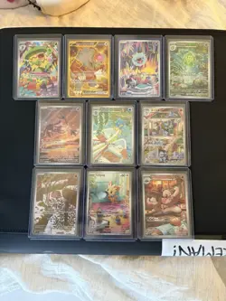 Pokemon TCG Sword & Shield Alternate Art 10 Cards - $54 Value Selling For $30 - Image 1
