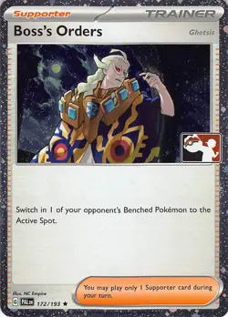 Boss's Orders 172/193 Rare Prize Pack Series Cards Pokemon Holo Near Mint - Image 1