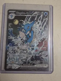 Kingdra EX 131 Scarlet & Violet Promo Holo Pokemon TCG Card - Image 1