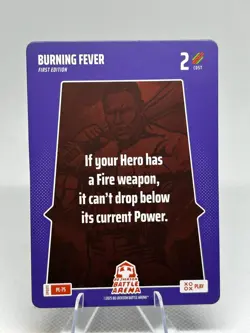 Bo Jackson Battle Arena Play Card Burning Fever 42A - Image 1