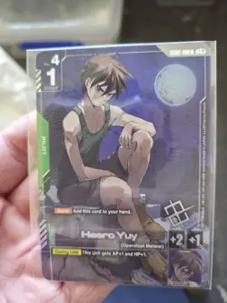 Gundam Card Game Top 8 Regional Prize Card Heero Yuy - Image 3