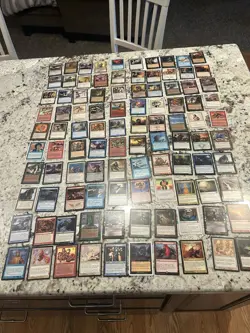 Mtg Rare Lot x100 - Magic The Gathering Rare Card Lot Mtg Rares LP-Played - Image 1