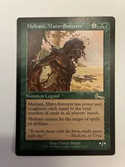 MTG Magic Urza's Legacy Regular Rare English MULTANI, MARO-SORCEROR LP - Image 1