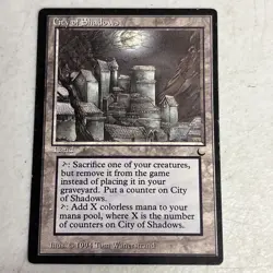 1994 City of Shadows – The Dark - Reserved List - MTG Magic the Gathering LP BB - Image 2