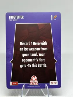 Bo Jackson Battle Arena Play Card Frostbiter 45A - Image 1