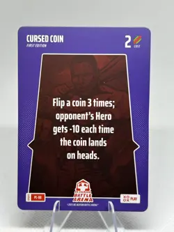 Bo Jackson Battle Arena Play Card Cursed Coin 38A - Image 1