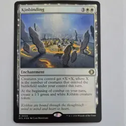 Magic: The Gathering - Kinbinding 0020 ECL (Enchantment, Rare, White, English) - Image 1