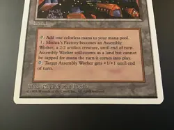 MTG 4th Edition Mishra's Factory LP - Image 3
