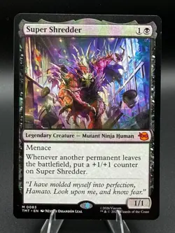 Super Shredder Teenage Mutant Ninja Turtles Regular MTG TMT M 0083 - Image 1