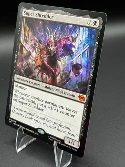 Super Shredder Teenage Mutant Ninja Turtles Regular MTG TMT M 0083 - Image 2