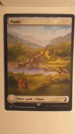 Plains - REX - Jurassic Park - NM - Magic The Gathering - MTG - TCG - Image 1