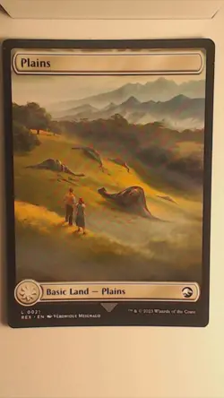 Plains - REX - Jurassic Park - NM - Magic The Gathering - MTG - TCG - Image 2