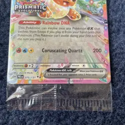 Eevee ex - 075/131 - Prismatic Evolutions Stamped Promo - Pokemon Card - SEALED - Image 3