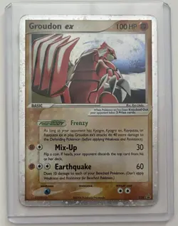 Pokemon TCG Groudon ex Black Star Promo 038 Holo Rare - Image 1