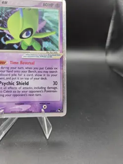 Pokemon TCG Celebi EX Holo Card 17/17 Pop Series 2 - Image 4