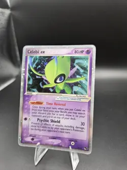 Pokemon TCG Celebi EX Holo Card 17/17 Pop Series 2 - Image 5