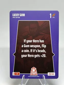 Bo Jackson Battle Arena Play Card Lucky Gum 34A - Image 1