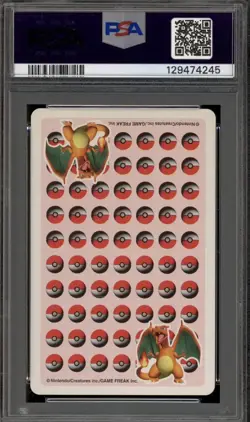 Pokemon Stadium Red Playing Cards Nidoking King of Diamonds PSA 9 Mint - Image 2
