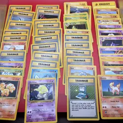 Vintage Pokemon Card Lot WOTC Base Set Base Set - Image 1