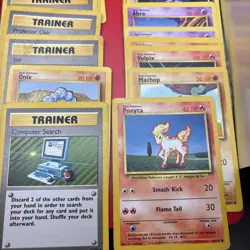 Vintage Pokemon Card Lot WOTC Base Set Base Set - Image 3