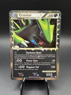 Pokemon TCG Tyranitar Ultra Rare Card Unleashed 2010 Prime Holo, 88/95 - Image 1