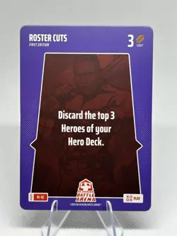 Bo Jackson Battle Arena Play Card Roster Cuts 39A - Image 1