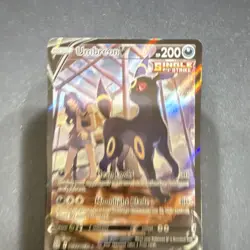 Pokemon Umbreon V TG22/TG30 Swsh09 Ultra Rare Full Art Single Strike Holo 200 HP - Image 1