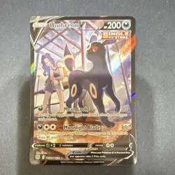 Pokemon Umbreon V TG22/TG30 Swsh09 Ultra Rare Full Art Single Strike Holo 200 HP - Image 2
