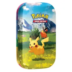 Pokemon TCG Ascended Heroes Mini Tin Pikachu and Tepig Sealed In Hand - Image 1